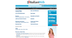 Desktop Screenshot of italianweb.org